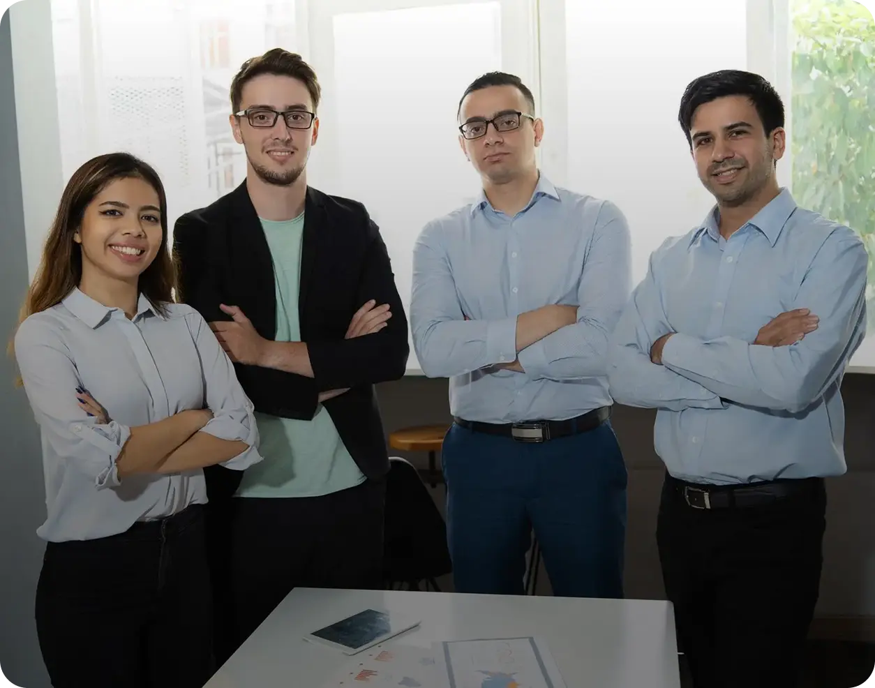 positive-successful-business-team-posing